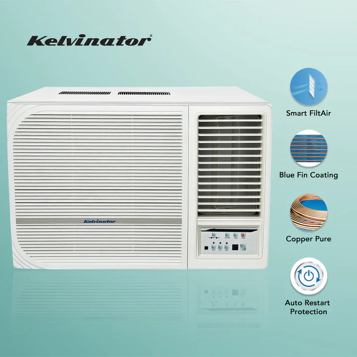 Kelvinator 1.5 Ton 2 Star KAW-F18BPSC Window AC Kelvinator 1.5 Ton 2 Star KAW-F18BPSC Window AC